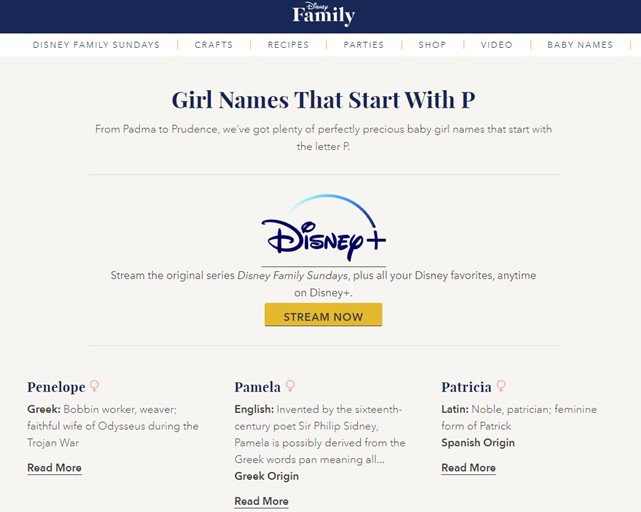 Disney name generator