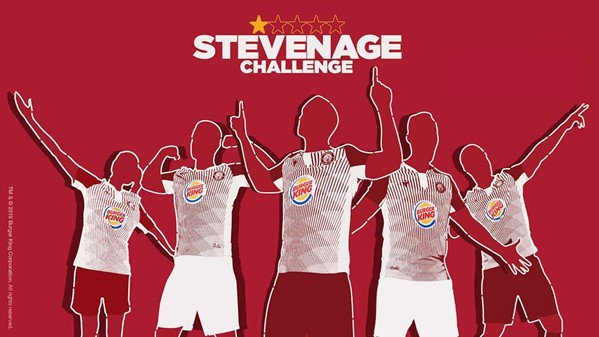 Burger king stevenage challenge