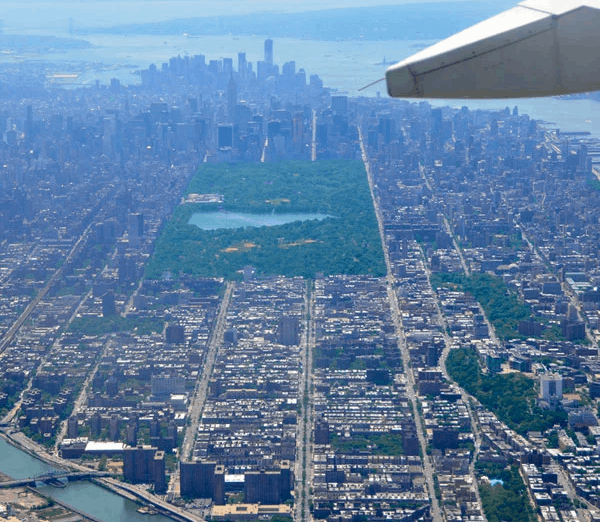 Manhattan from above