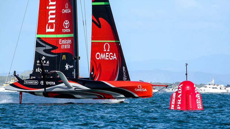 Emirates Team New Zealand boat Te Rehutai